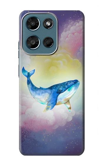 S3802 夢のクジラ パステルファンタジー Dream Whale Pastel Fantasy Motorola Moto G (2026), G Play (2026) バックケース、フリップケース・カバー
