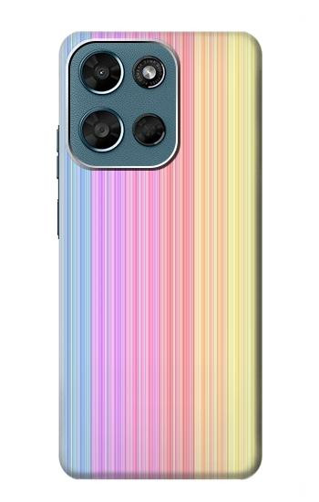 S3849 カラフルな縦の色 Colorful Vertical Colors Motorola Moto G (2026), G Play (2026) バックケース、フリップケース・カバー