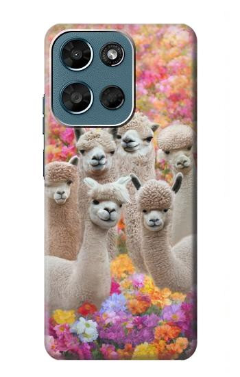 S3916 アルパカファミリー ベビーアルパカ Alpaca Family Baby Alpaca Motorola Moto G (2026), G Play (2026) バックケース、フリップケース・カバー