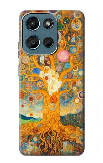 S4007 生命の樹の絵画 Tree of Life Painting Motorola Moto G (2026), G Play (2026) バックケース、フリップケース・カバー
