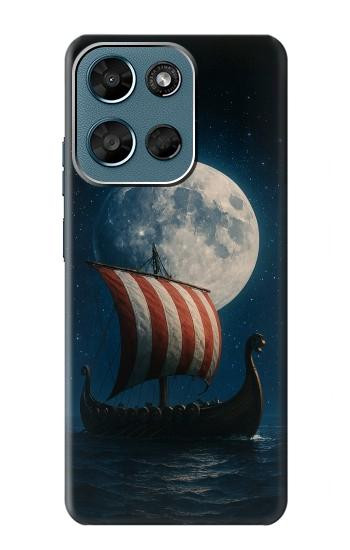 S4040 バイキングの軍艦 Viking War Ship Motorola Moto G (2026), G Play (2026) バックケース、フリップケース・カバー