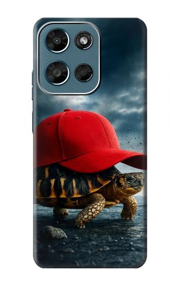 S4056 マダガスカルのカメの赤い帽子 Madagascar Turtle Red Cap Motorola Moto G (2026), G Play (2026) バックケース、フリップケース・カバー