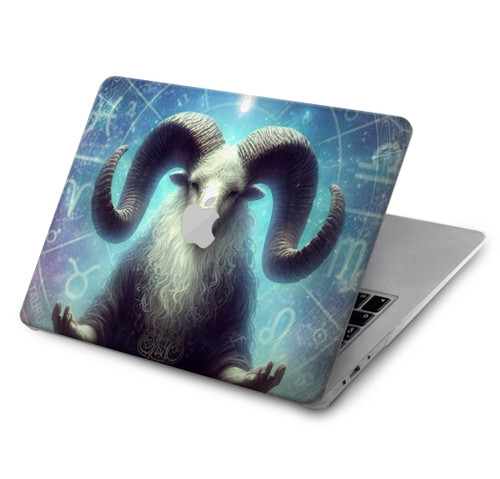 S4002 神秘的な星座 牡羊座 Mystical Zodiac Aries MacBook Air 13″ (2022,2025) - A2681, A3113, A3240 ケース・カバー