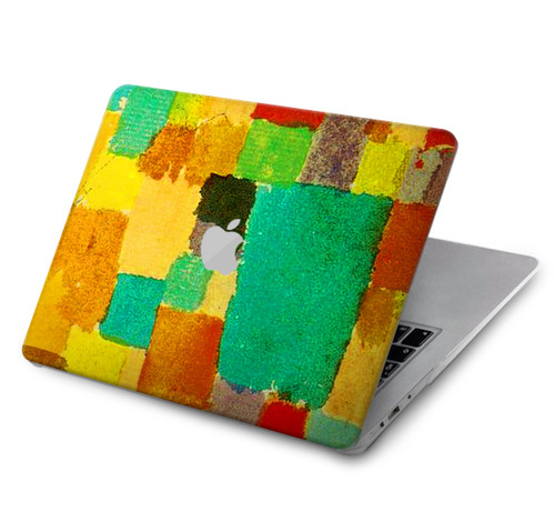 S4075 パウル・クレー作 チュニジア南部の庭園 Paul Klee Southern Tunisian Gardens MacBook Air 13″ (2022,2025) - A2681, A3113, A3240 ケース・カバー