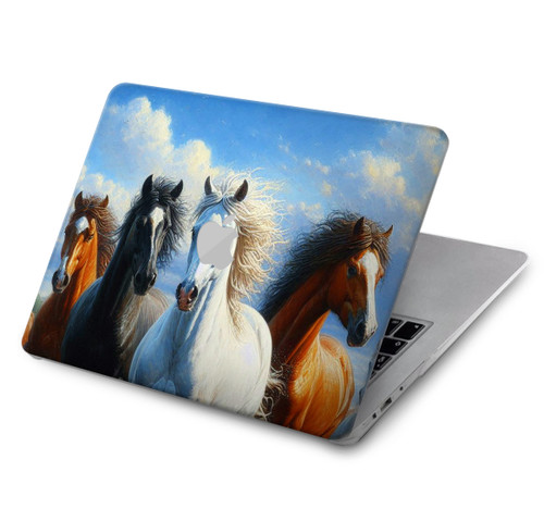 S3996 走る馬 Horse Running MacBook Pro 16″ - A2141 ケース・カバー