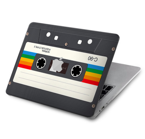 S4023 ヴィンテージ レインボー コンパクトカセット Vintage Rainbow Compact Cassette MacBook Pro 14 M1-M5 A2442,A2779,A2992,A2918,A3112,A3185,A3401,A3434,A3112 ケース・カバー