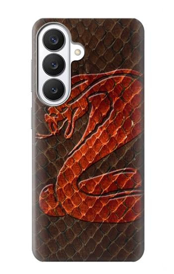S0663 コブラ 蛇の皮膚 Cobra Snake Skin Samsung Galaxy S26 バックケース、フリップケース・カバー