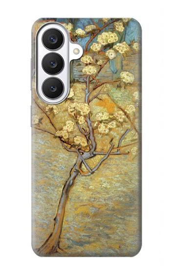 S1978 ヴァン・ゴッホ ピアツリー満開 Van Gogh Letter Pear Tree Blossom Samsung Galaxy S26 バックケース、フリップケース・カバー