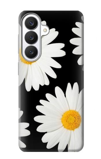 S2477 デイジーの花 Daisy flower Samsung Galaxy S26 バックケース、フリップケース・カバー