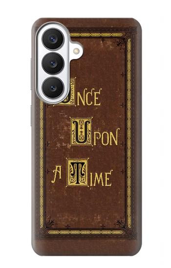 S2824 ワンス・アポン・ア・タイム・ブック・カバー Once Upon a Time Book Cover Samsung Galaxy S26 バックケース、フリップケース・カバー