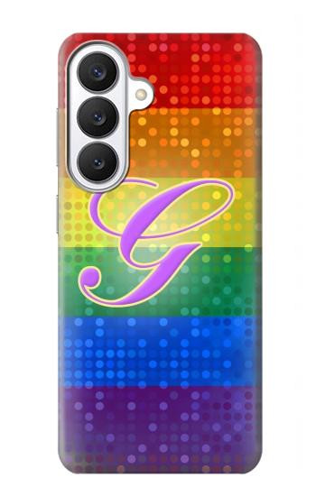 S2899 レインボーLGBTゲイプライド旗 Rainbow LGBT Gay Pride Flag Samsung Galaxy S26 バックケース、フリップケース・カバー