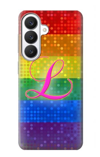 S2900 レインボーLGBTレズビアンプライド旗 Rainbow LGBT Lesbian Pride Flag Samsung Galaxy S26 バックケース、フリップケース・カバー
