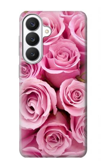 S2943 ピンクローズ Pink Rose Samsung Galaxy S26 バックケース、フリップケース・カバー