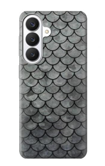 S2950 銀魚のスケール Silver Fish Scale Samsung Galaxy S26 バックケース、フリップケース・カバー