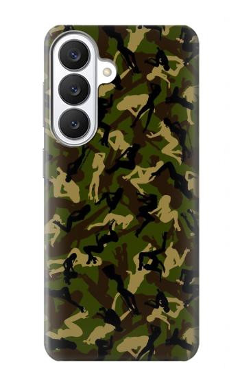 S3356 セクシーガールズカモ 迷彩 Sexy Girls Camo Camouflage Samsung Galaxy S26 バックケース、フリップケース・カバー