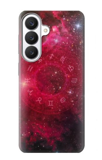 S3368 ゾディアックレッドギャラクシー Zodiac Red Galaxy Samsung Galaxy S26 バックケース、フリップケース・カバー