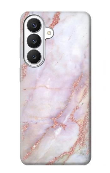 S3482 ピンクの大理石のグラフィックプリント Soft Pink Marble Graphic Print Samsung Galaxy S26 バックケース、フリップケース・カバー