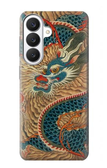 S3541 ドラゴンクラウドペインティング Dragon Cloud Painting Samsung Galaxy S26 バックケース、フリップケース・カバー