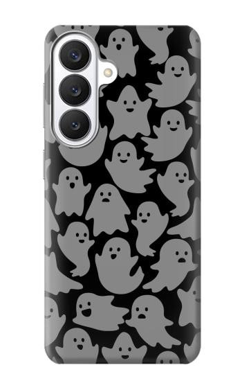 S3835 かわいいゴーストパターン Cute Ghost Pattern Samsung Galaxy S26 バックケース、フリップケース・カバー