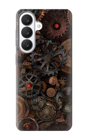 S3884 スチーム パンクな機械の歯車 Steampunk Mechanical Gears Samsung Galaxy S26 バックケース、フリップケース・カバー