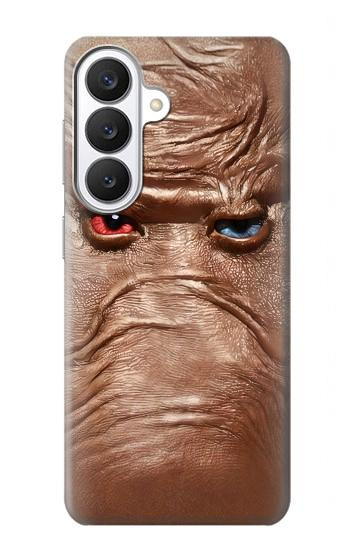 S3940 レザーマッドフェイスグラフィックペイント Leather Mad Face Graphic Paint Samsung Galaxy S26 バックケース、フリップケース・カバー