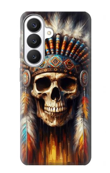 S4016 ネイティブ スカル Native Skull Samsung Galaxy S26 バックケース、フリップケース・カバー