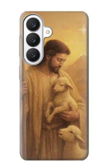 S4042 慈悲深いイエス Merciful Jesus Samsung Galaxy S26 バックケース、フリップケース・カバー