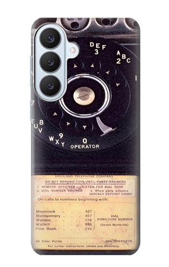 S0086 ヴィンテージ 公衆電話 Payphone Vintage Samsung Galaxy S26 Plus バックケース、フリップケース・カバー