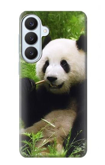 S1073 パンダは食べるのが楽しみ Panda Enjoy Eating Samsung Galaxy S26 Plus バックケース、フリップケース・カバー
