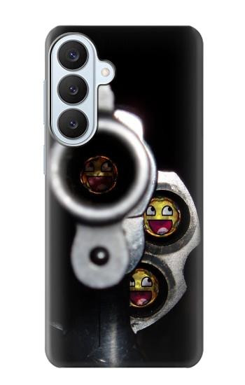 S1109 笑み 弾丸 銃 Smile Bullet Gun Samsung Galaxy S26 Plus バックケース、フリップケース・カバー