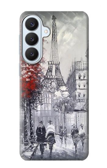 S1295 パリのエッフェル絵画 Eiffel Painting of Paris Samsung Galaxy S26 Plus バックケース、フリップケース・カバー
