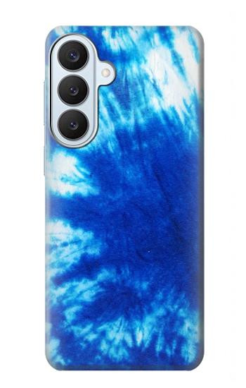 S1869 絞り染めブルー Tie Dye Blue Samsung Galaxy S26 Plus バックケース、フリップケース・カバー