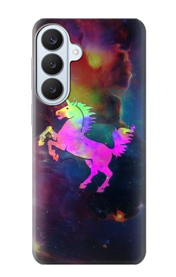 S2486 虹色ユニコーン星雲スペース Rainbow Unicorn Nebula Space Samsung Galaxy S26 Plus バックケース、フリップケース・カバー