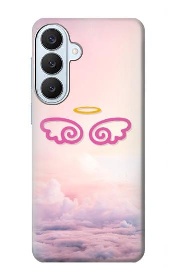 S2514 可愛い天使の羽 Cute Angel Wings Samsung Galaxy S26 Plus バックケース、フリップケース・カバー