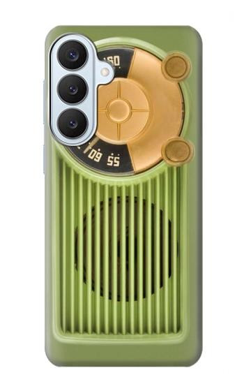S2656 ヴィンテージベークライトデコラジオ Vintage Bakelite Radio Green Samsung Galaxy S26 Plus バックケース、フリップケース・カバー