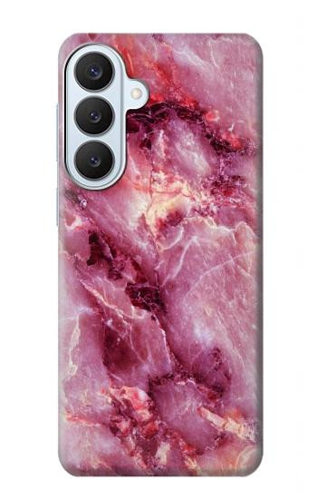 S3052 ピンクの大理石のグラフィックプリント Pink Marble Graphic Printed Samsung Galaxy S26 Plus バックケース、フリップケース・カバー
