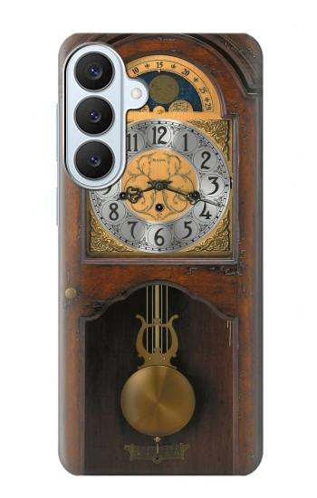 S3173 大きな古時計 Grandfather Clock Antique Wall Clock Samsung Galaxy S26 Plus バックケース、フリップケース・カバー