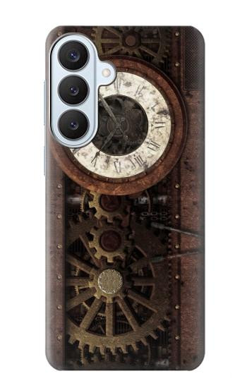 S3221 クロックギア Steampunk Clock Gears Samsung Galaxy S26 Plus バックケース、フリップケース・カバー