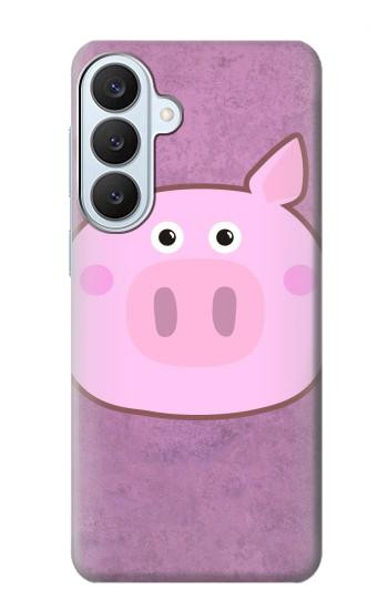S3269 豚の漫画 Pig Cartoon Samsung Galaxy S26 Plus バックケース、フリップケース・カバー
