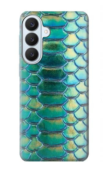 S3414 緑のヘビの鱗 グラフィックプリント Green Snake Scale Graphic Print Samsung Galaxy S26 Plus バックケース、フリップケース・カバー