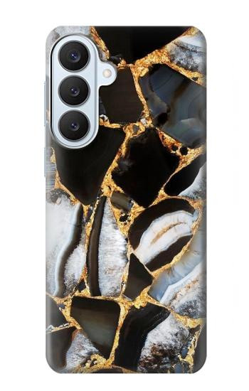 S3419 金の大理石のグラフィックプリント Gold Marble Graphic Print Samsung Galaxy S26 Plus バックケース、フリップケース・カバー