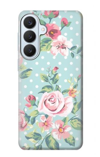 S3494 ヴィンテージローズポルカドット Vintage Rose Polka Dot Samsung Galaxy S26 Plus バックケース、フリップケース・カバー