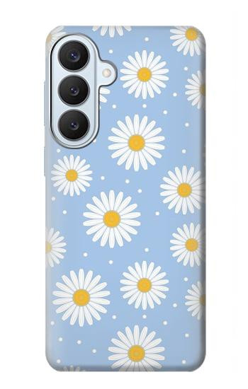 S3681 デイジーの花のパターン Daisy Flowers Pattern Samsung Galaxy S26 Plus バックケース、フリップケース・カバー