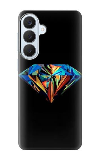 S3842 抽象的な カラフルな ダイヤモンド Abstract Colorful Diamond Samsung Galaxy S26 Plus バックケース、フリップケース・カバー