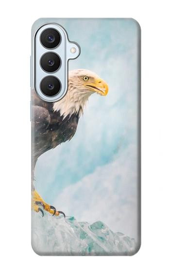 S3843 白頭ワシと氷 Bald Eagle On Ice Samsung Galaxy S26 Plus バックケース、フリップケース・カバー