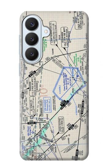 S3882 フライング エンルート チャート Flying Enroute Chart Samsung Galaxy S26 Plus バックケース、フリップケース・カバー