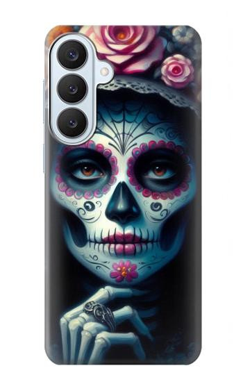 S3990 少女の頭蓋骨 スチームパンク ゴシック Girl Skull Steam Punk Gothic Samsung Galaxy S26 Plus バックケース、フリップケース・カバー