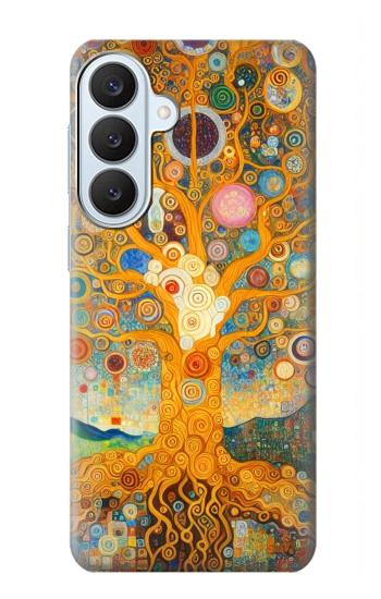 S4007 生命の樹の絵画 Tree of Life Painting Samsung Galaxy S26 Plus バックケース、フリップケース・カバー