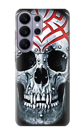 S0223 吸血鬼 スカル タトゥー Vampire Skull Tattoo Samsung Galaxy S26 Ultra バックケース、フリップケース・カバー