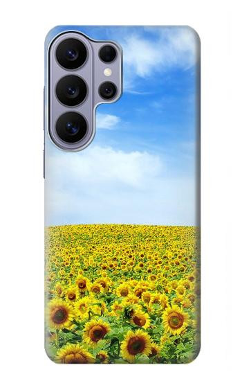 S0232 ひまわり Sunflower Samsung Galaxy S26 Ultra バックケース、フリップケース・カバー